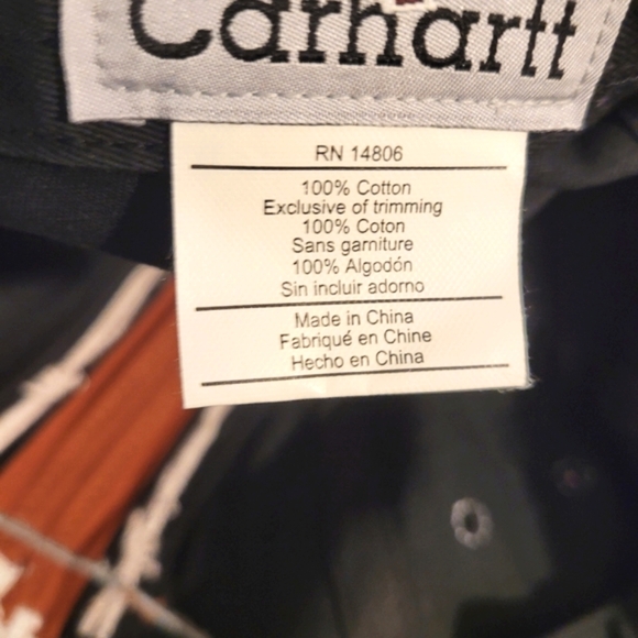 COPY- Carhartt Racing Hat #17 Kenseth Cotton Awesome Condition Collectible LOOK - Picture 4 of 4